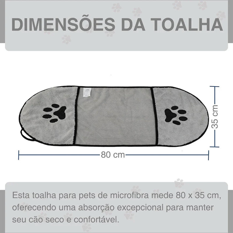 Kit 2 Toalhas para Pets